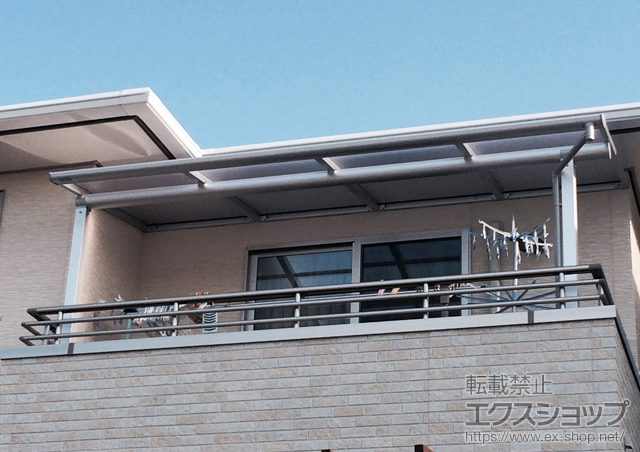 兵庫県神戸市ののテラス屋根 ヴェクターテラス F型 屋根タイプ 単体 積雪〜20cm対応 施工例
