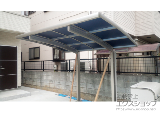 埼玉県さいたま市ののサイクルポート・駐輪場 レイナポートグランミニ 積雪〜20cm対応 施工例