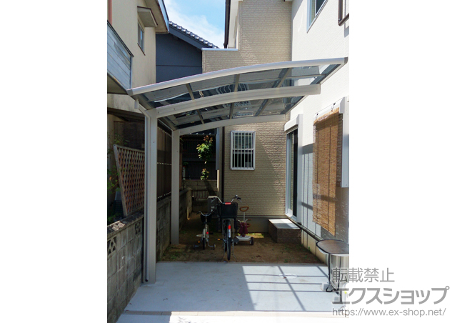 奈良県橿原市ののカーポート プレシオスポート 積雪〜20cm対応 施工例