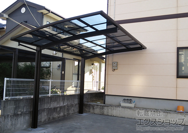 愛媛県西条市ののカーポート レイナポートグラン　積雪〜20cm対応 施工例