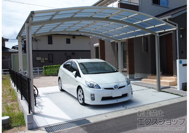 佐賀県唐津市ののカーポート レイナツインポートグラン　積雪〜20cm対応 施工例