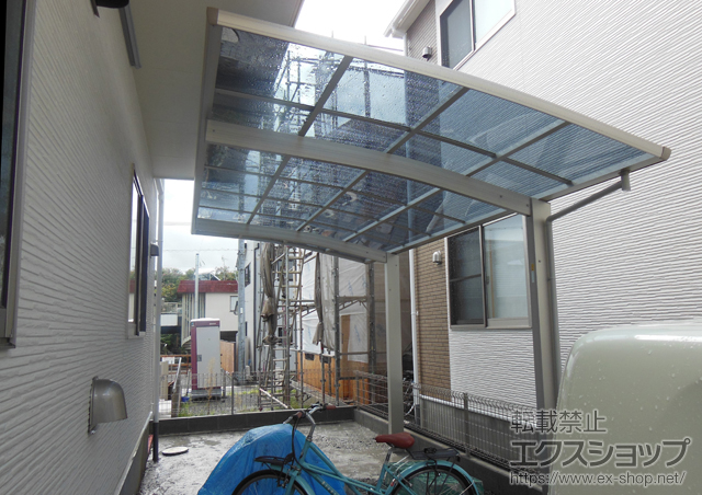 静岡県静岡市ののカーポート プレシオスポート 積雪〜20cm対応 施工例