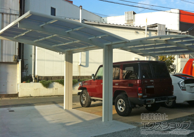 福岡県久留米市ののカーポート レイナポートグラン　積雪〜20cm対応 施工例