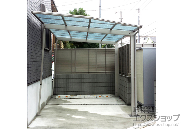 神奈川県横浜市ののカーポート エフルージュグラン　積雪〜20cm対応 施工例