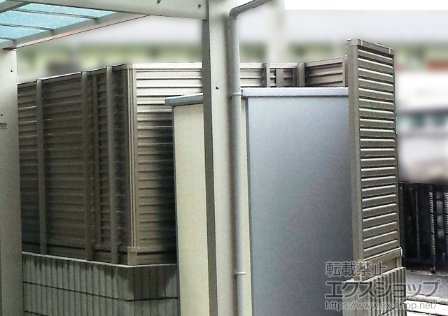 神奈川県横浜市ののフェンス・柵 【A】プリレオR9型フェンス フリーポールタイプ 施工例