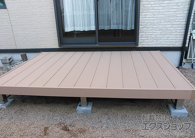 三重県松阪市ののウッドデッキ リウッドデッキ 200 施工例