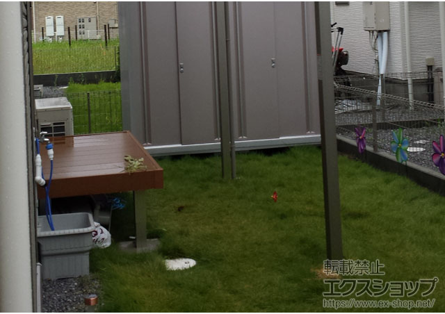 埼玉県越谷市ののウッドデッキ リウッドデッキ 200 施工例