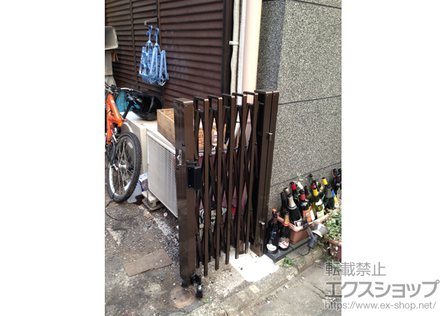 東京都江東区ののカーゲート トリップゲート PA型 ノンレール 片開き 18S 施工例