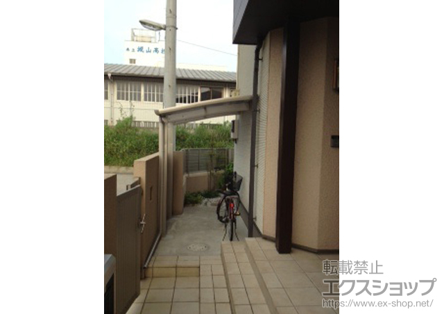 高知県香南市ののサイクルポート・駐輪場 プレシオスポート ミニ 施工例