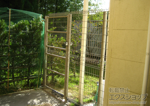 鹿児島県鹿児島市ののフェンス・柵 メッシュフェンスG10 施工例