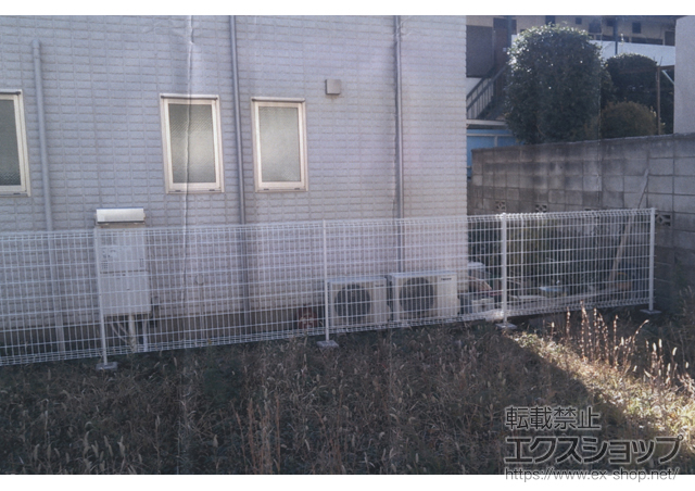 神奈川県横浜市ののフェンス・柵 ハイグリッドフェンスN8型 施工例