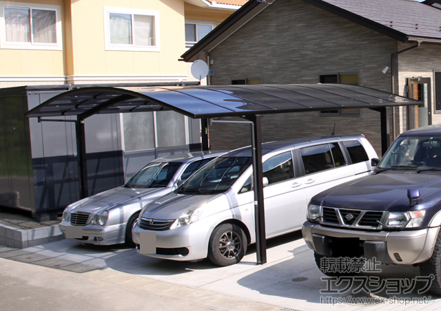 宮城県名取市ののカーポート レイナツインポートグラン　積雪〜20cm対応 施工例