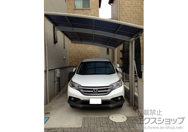 千葉県柏市ののカーポート プレシオスポート 積雪〜20cm対応 施工例