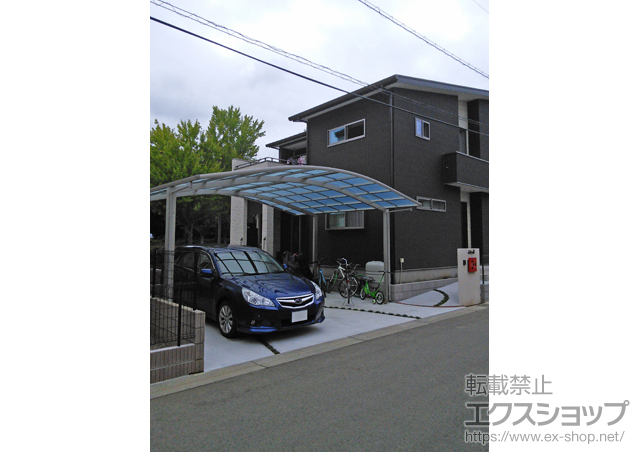 茨城県つくば市ののカーポート レイナツインポートグラン　積雪〜20cm対応 施工例