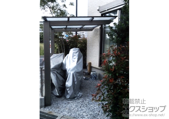 埼玉県ふじみ野市ののカーポート アーキフィット ミニ 施工例