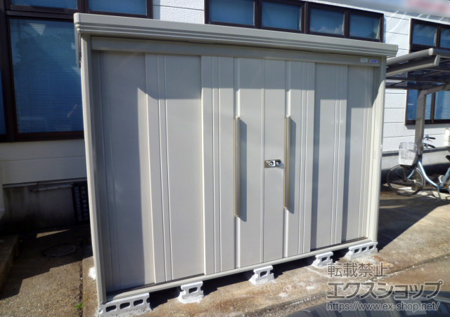 山形県鶴岡市のの物置・屋外倉庫 Mr.ストックマンダンディ 一般型（ND-2915） 施工例