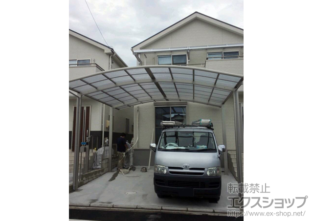 愛知県清須市ののカーポート レイナツインポートグラン　積雪〜20cm対応 施工例