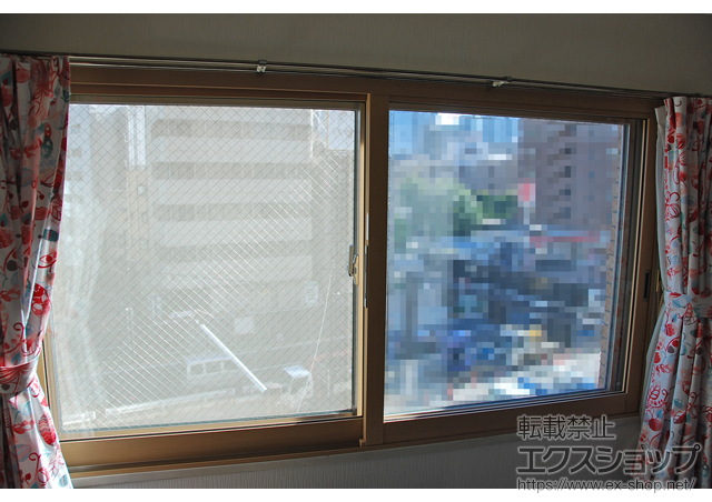 東京都渋谷区のの二重窓（内窓） インプラスウッド 引違窓 施工例