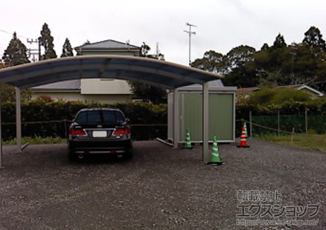 千葉県山武市のの物置・屋外倉庫 ネクスタ 一般型 （NXN-40S） 施工例