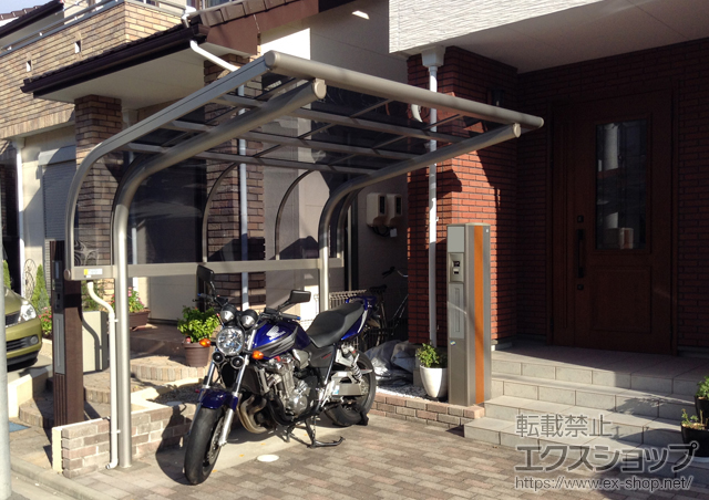 愛知県名古屋市ののサイクルポート・駐輪場 サイクルキャップ 施工例