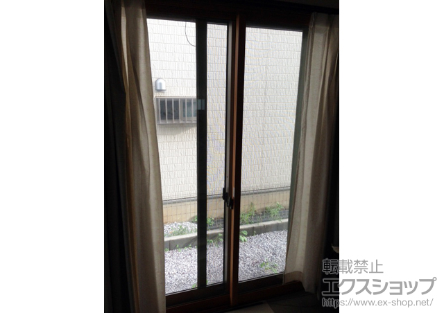 埼玉県新座市のの二重窓（内窓） インプラス ダストバリア仕様 引違窓 施工例
