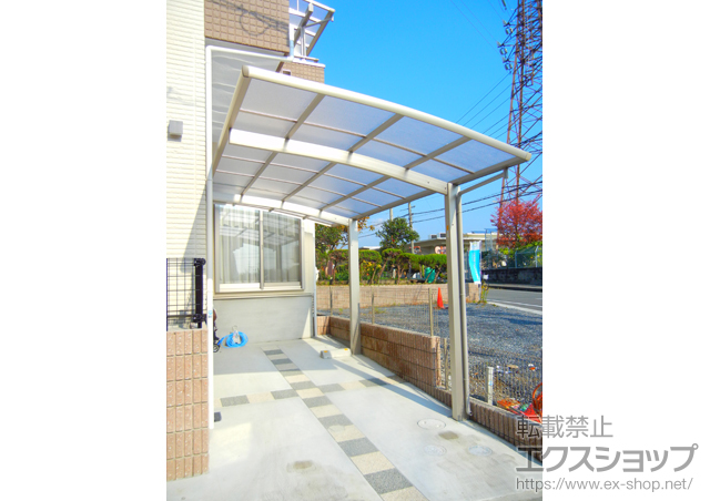 大阪府高槻市ののカーポート レイナポートグラン　積雪〜20cm対応 施工例