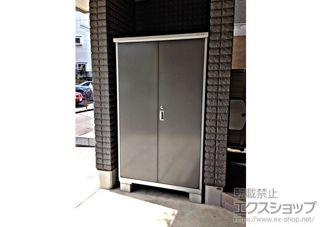 神奈川県横浜市のの物置・屋外倉庫 アイビーストッカー 一般型(BJN-119E PG) 施工例