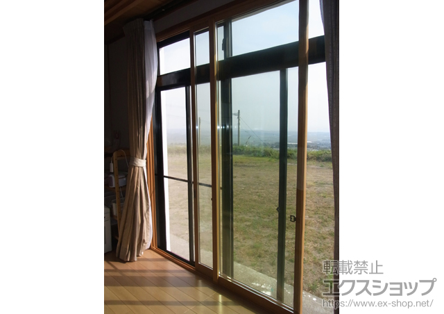 鹿児島県枕崎市のの二重窓（内窓） インプラス ダストバリア仕様 引違い窓 施工例