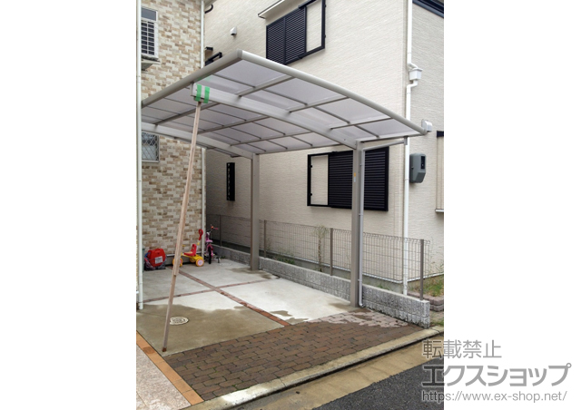大阪府堺市ののカーポート レイナポートグラン　積雪〜20cm対応 施工例