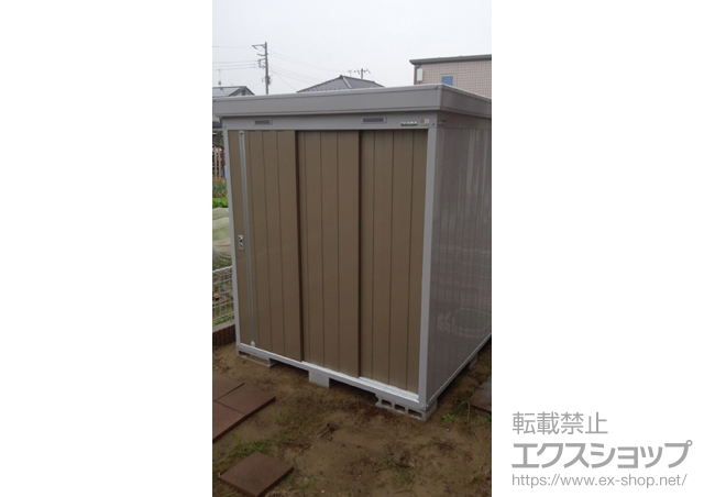 千葉県山武郡大網白里町のの物置・屋外倉庫 ネクスタ 一般型（NXN-32S） 施工例