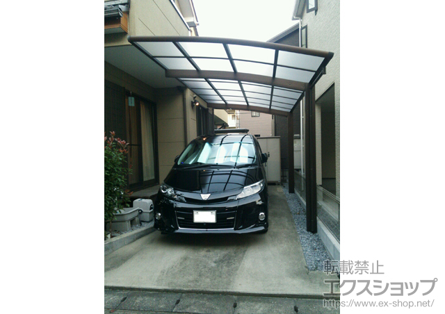 埼玉県越谷市ののカーポート レイナポートグラン　積雪〜20cm対応 施工例