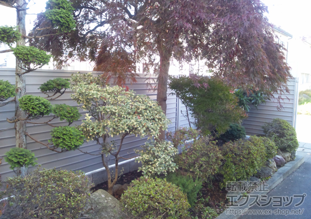 岩手県盛岡市ののフェンス・柵 めかくし塀V型 簡易遮音 高尺タイプ 施工例