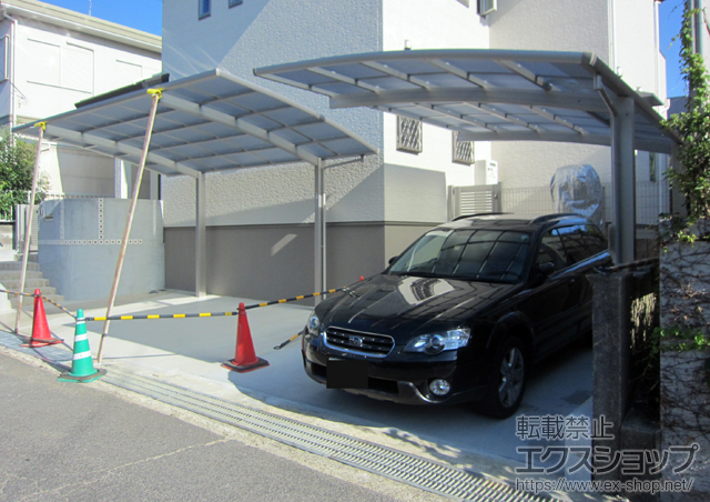 兵庫県神戸市ののカーポート レイナポートグラン　積雪〜20cm対応 施工例