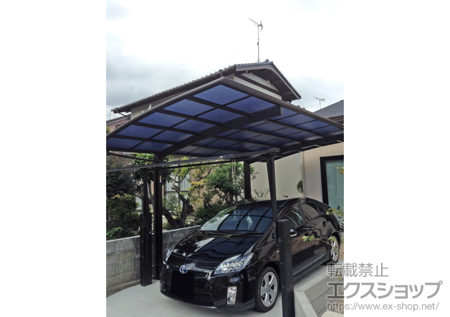 福岡県春日市ののカーポート レイナポートグランZ　積雪〜20cm対応 施工例