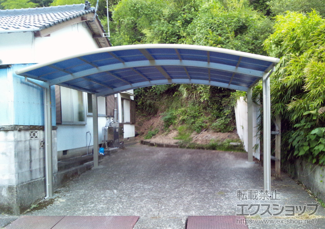 高知県四万十市ののカーポート レイナツインポートグラン　積雪〜20cm対応 施工例
