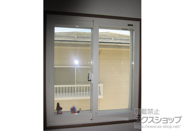 長野県埴科郡坂城町のの二重窓（内窓） インプラス ダストバリア 引違い窓 2枚建て 施工例