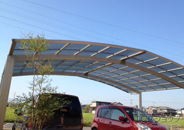 香川県木田郡三木町ののカーポート レイナトリプルポートグラン　積雪〜20cm対応 施工例