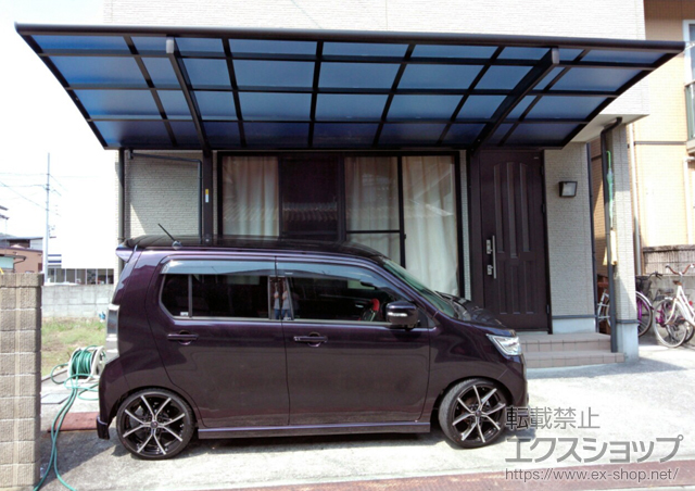 愛媛県宇和島市ののカーポート レイナポートグラン　積雪〜20cm対応 施工例