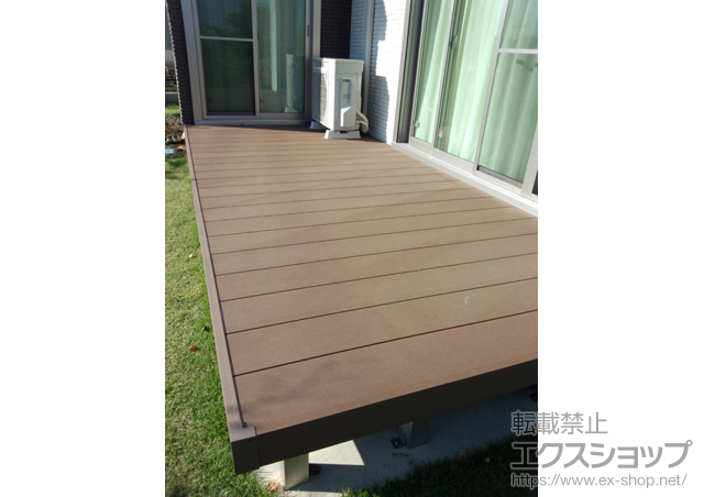 埼玉県白岡市ののウッドデッキ リウッドデッキ 200 施工例