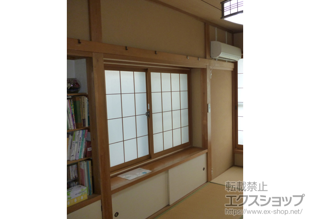 東京都清瀬市のの二重窓（内窓） インプラス ダストバリア仕様 引違い窓 施工例