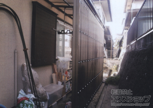 岡山県赤磐市のLIXIL リクシル（トステム）のストックヤード フリーヤード　オープンタイプ 施工例