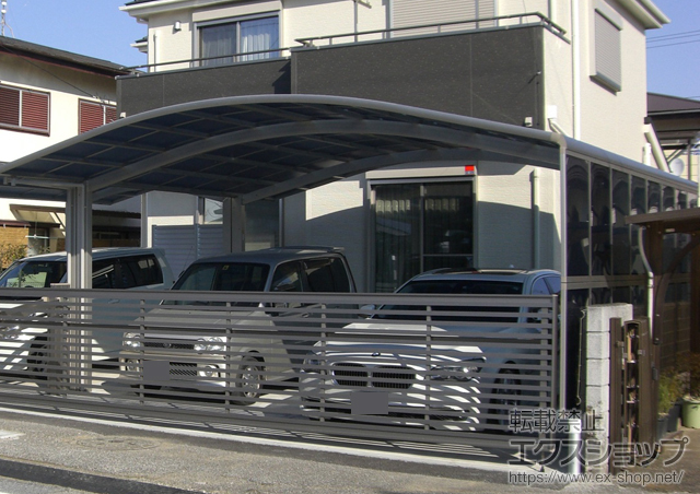 千葉県市原市ののカーポート レイナワンポートグラン　積雪〜20cm対応 施工例
