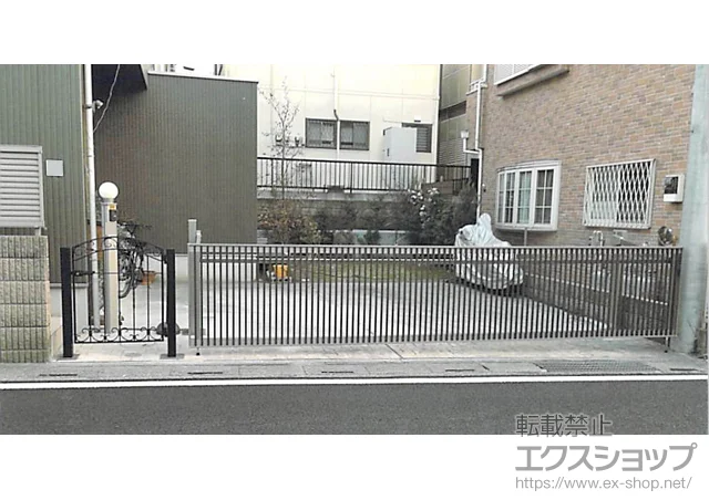 ��ʌ����Ԏs��LIXIL ���N�V��(TOEX)�̃J�[�Q�[�g ���C�h�I�[�o�[�h�AS2�^ �}�e���A���J���[ �d���� �{�H��