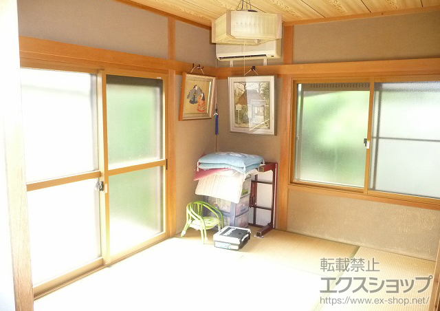 奈良県宇陀市のの二重窓（内窓） プラメイクE 引違い窓 2枚建 テラスタイプ 施工例