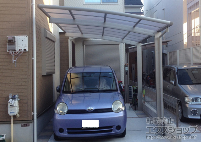 大阪府大阪市ののカーポート レイナポートグラン　積雪〜20cm対応 施工例