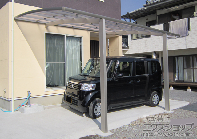 鹿児島県霧島市ののカーポート レイナベーカポートグラン　積雪〜20cm対応 施工例