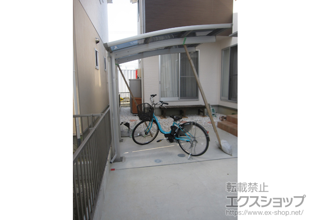 愛知県刈谷市ののサイクルポート・駐輪場 プレシオスポート ミニ 積雪〜20cm対応 施工例
