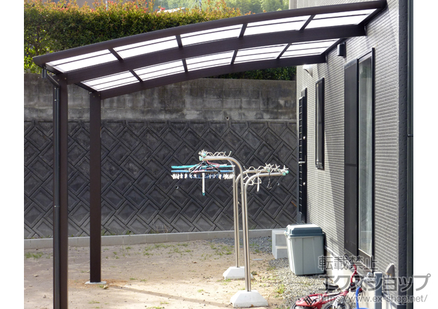 鹿児島県鹿児島市ののカーポート レイナベーカポートグラン　積雪〜20cm対応 施工例