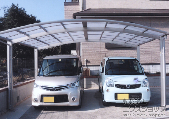 千葉県船橋市ののカーポート レイナツインポートグラン　積雪〜20cm対応 施工例