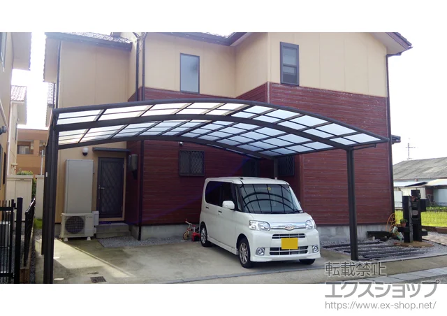 ���ꌧ�����S���y����LIXIL ���N�V���i�g�X�e���j�̃J�[�|�[�g �J�[�u�|�[�g�V�O�}III ���C�h �ϐ�`20cm�Ή� �{�H��